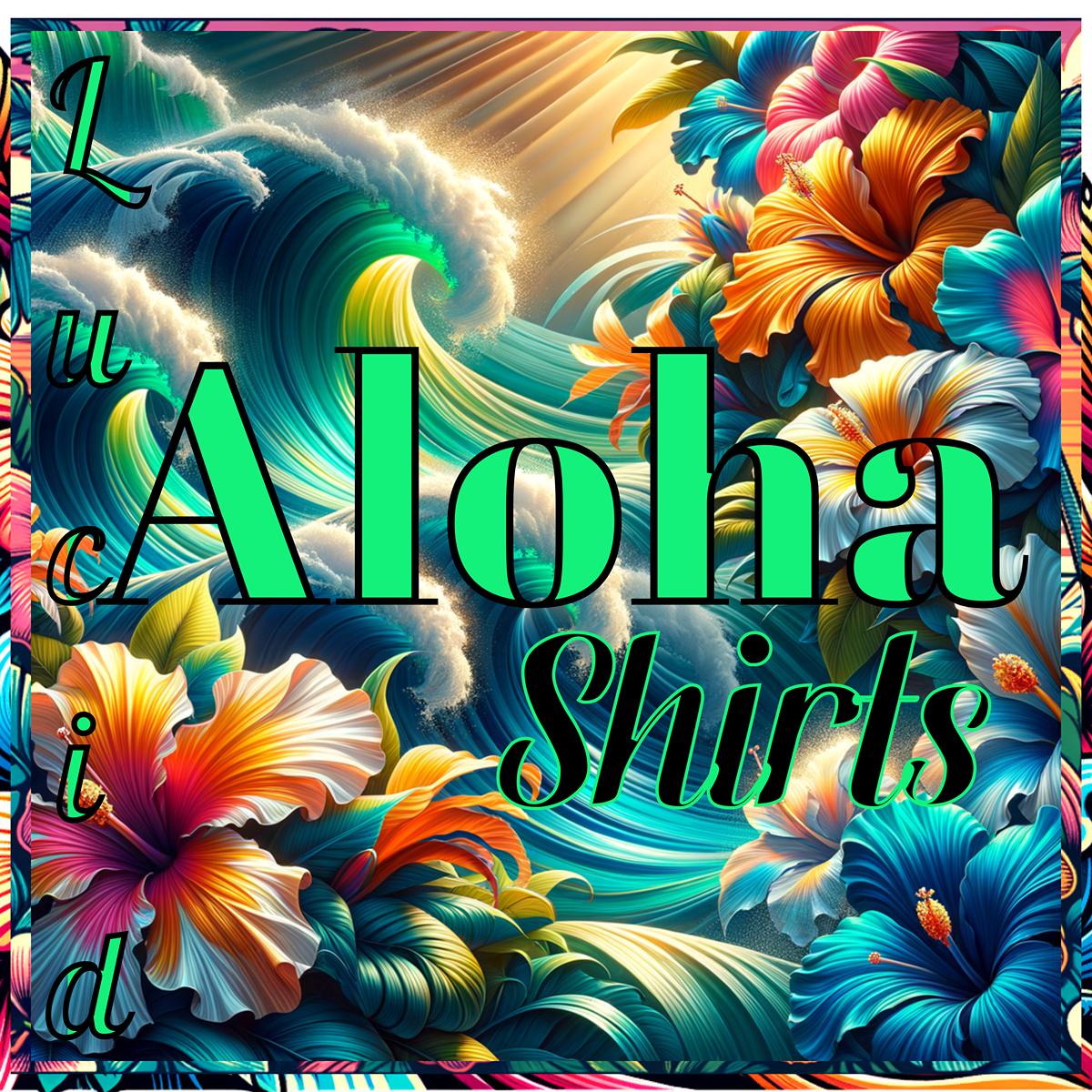 Aloha Printed Formal Shirts Collection