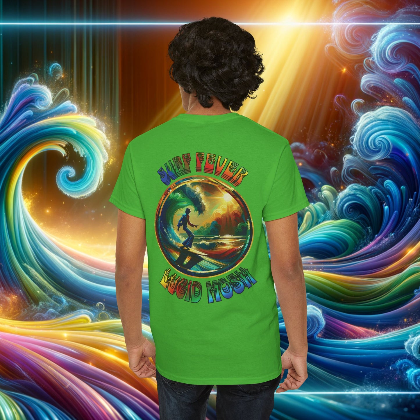 T-Shirt - Retro Wave fever Graphic Tee