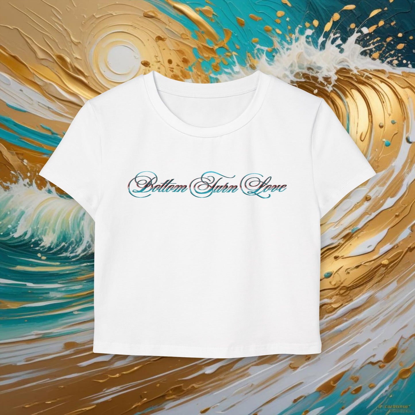 BTLmaui Women's Mid-Cut Tee: The Comfort Cut T-Shirt from the Surf Brand BTL