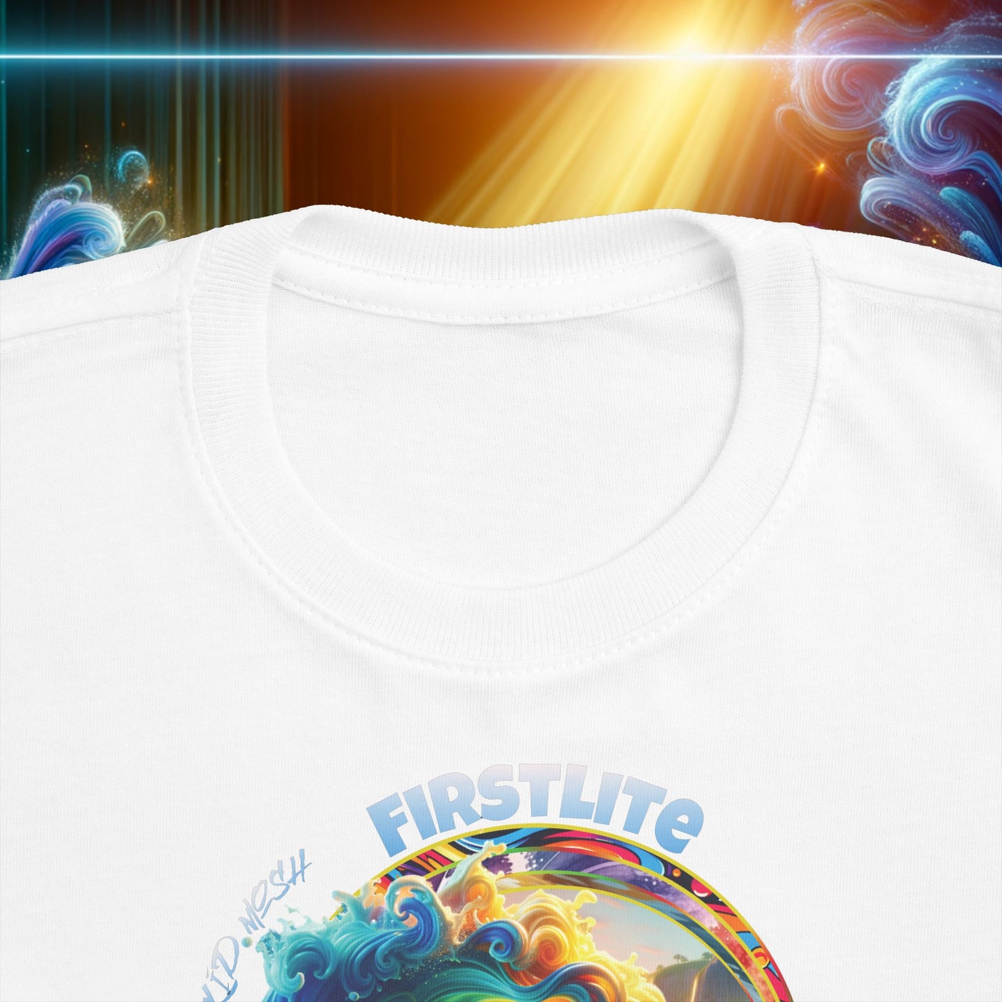 A Fine Tee for a Little Surfers: "Firstlite Fortrites" KIDS MOSh, LUCID MOSh