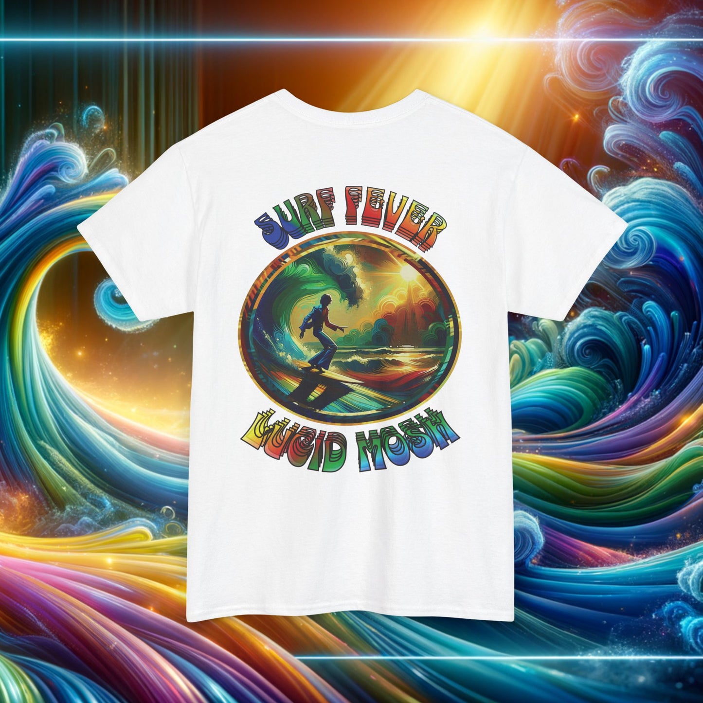 T-Shirt - Retro Wave fever Graphic Tee