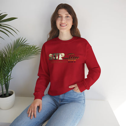 SUPrrrTime Crewneck Sweatshirt: Paddle Surf Clothing for All Seasons