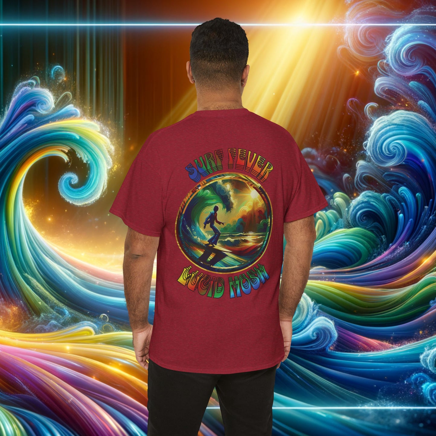 T-Shirt - Retro Wave fever Graphic Tee