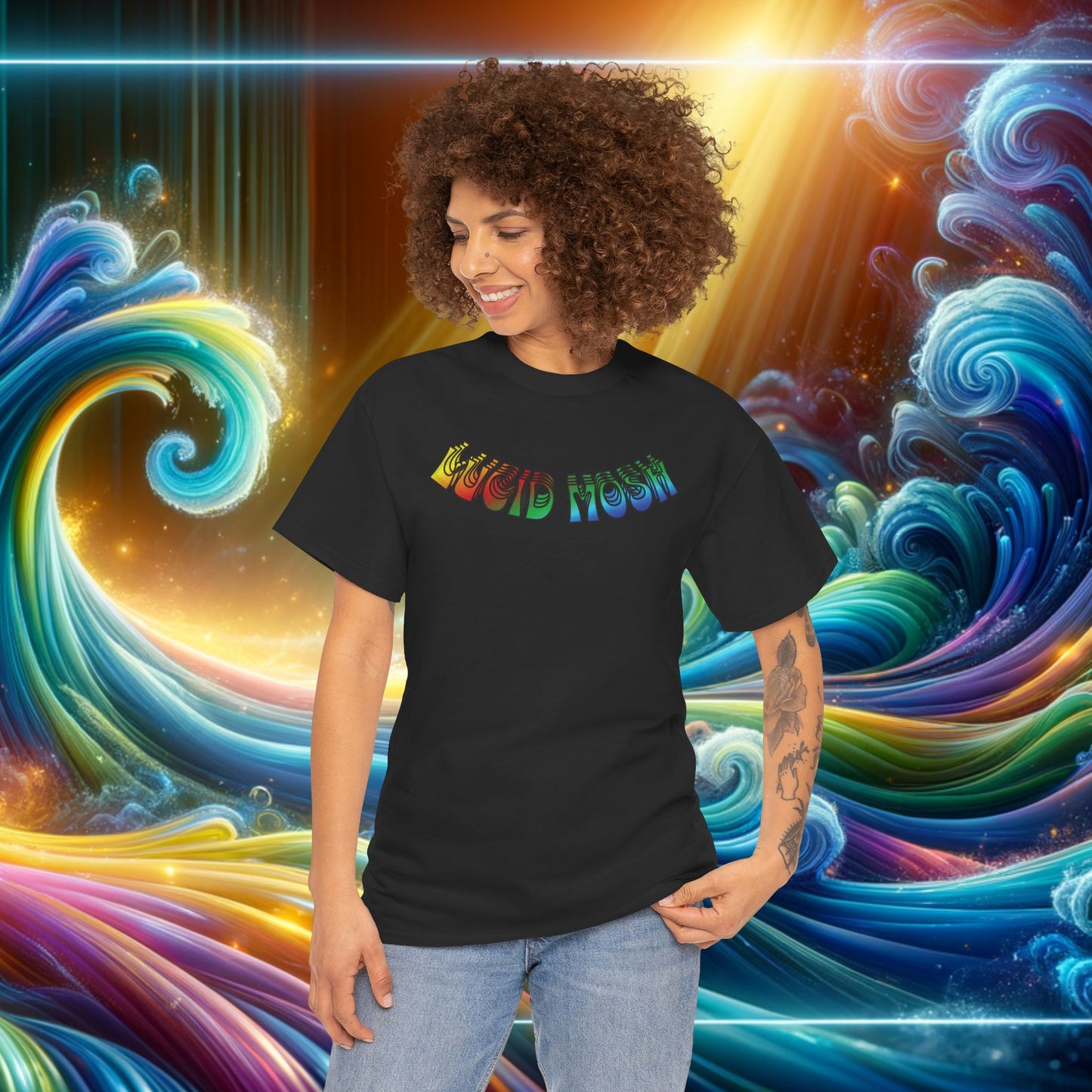 T-Shirt - Retro Wave fever Graphic Tee