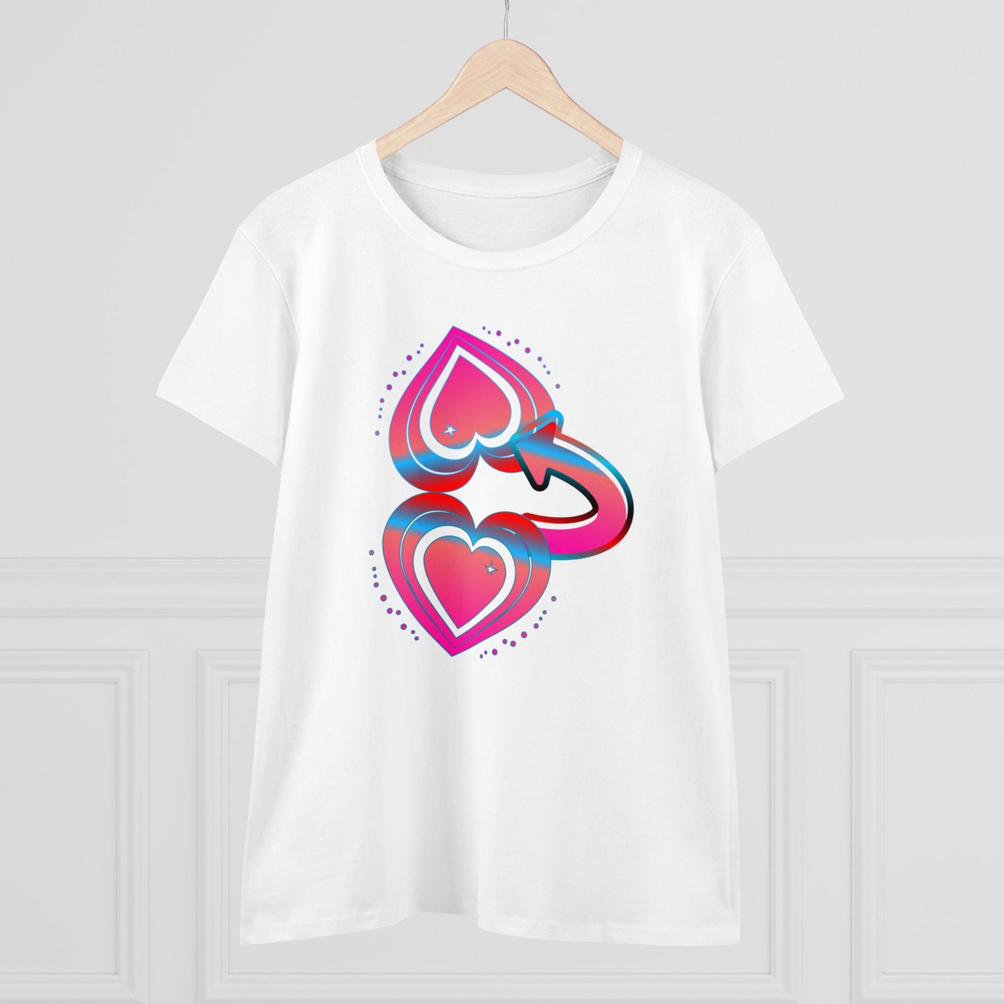 BTLmaui Logo Design Women's Cotton Tee: A Comfortable And Stylish Surf T-Shirt for the Ladies