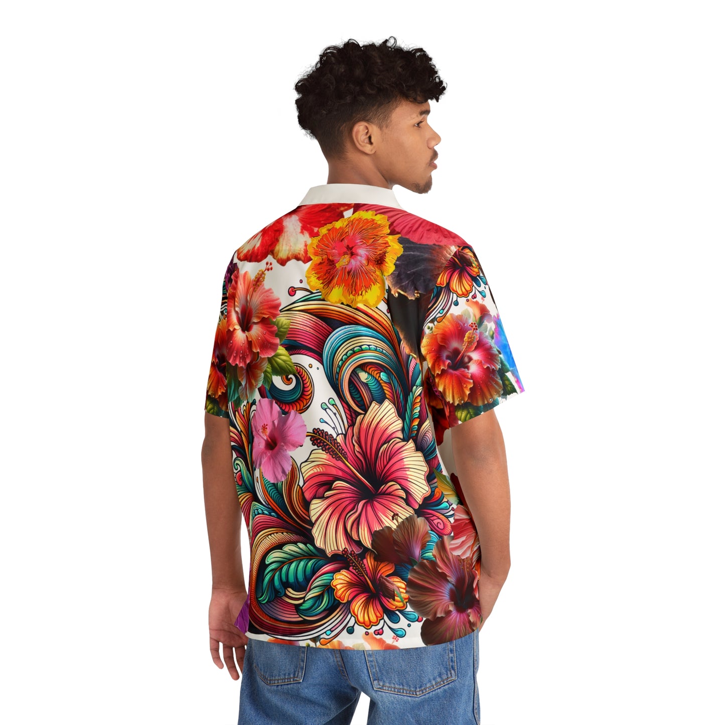 LUCID MOSh, Hibiscus Ensemble Aloha Shirt