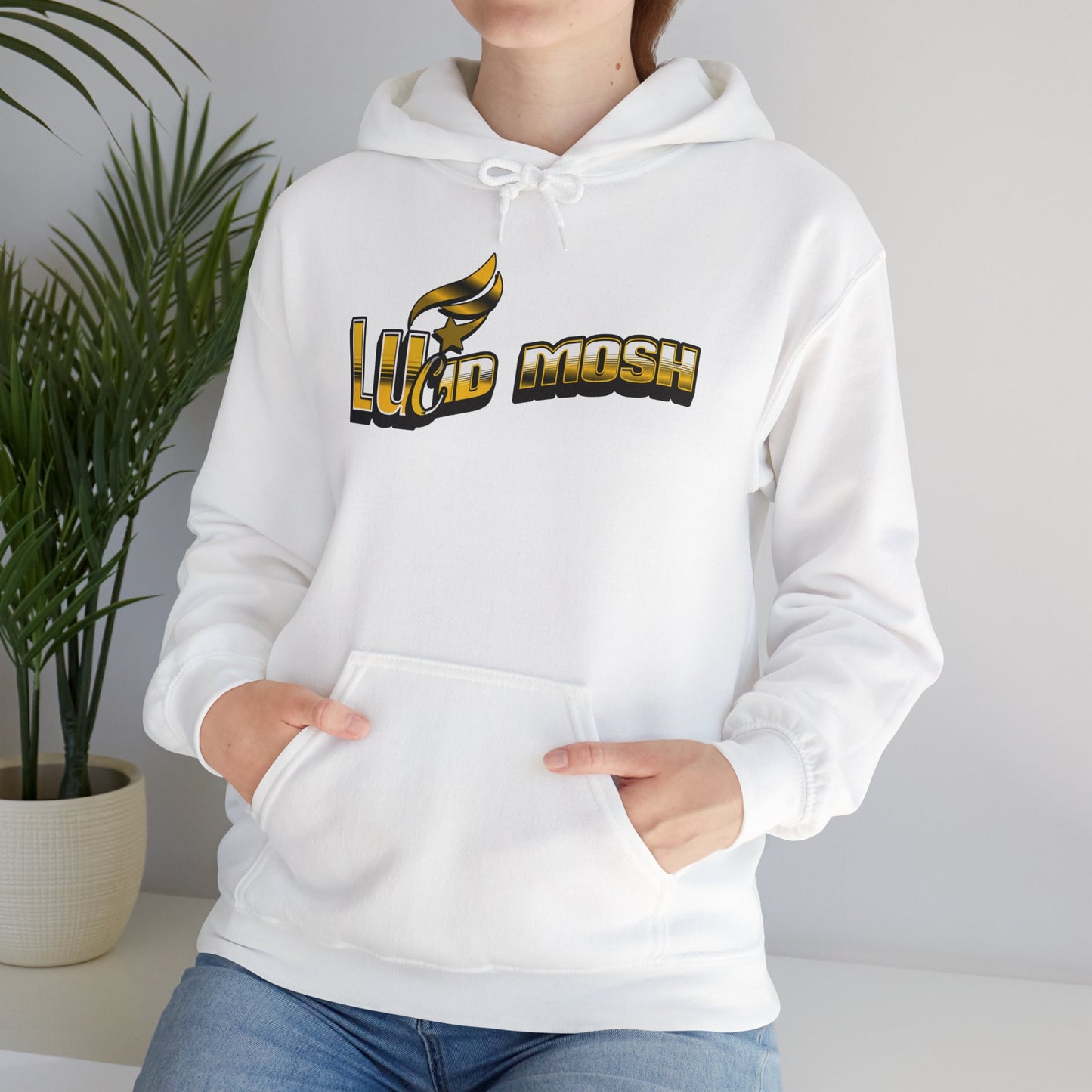 Gold Logo, LUCID MOSh Hoodie