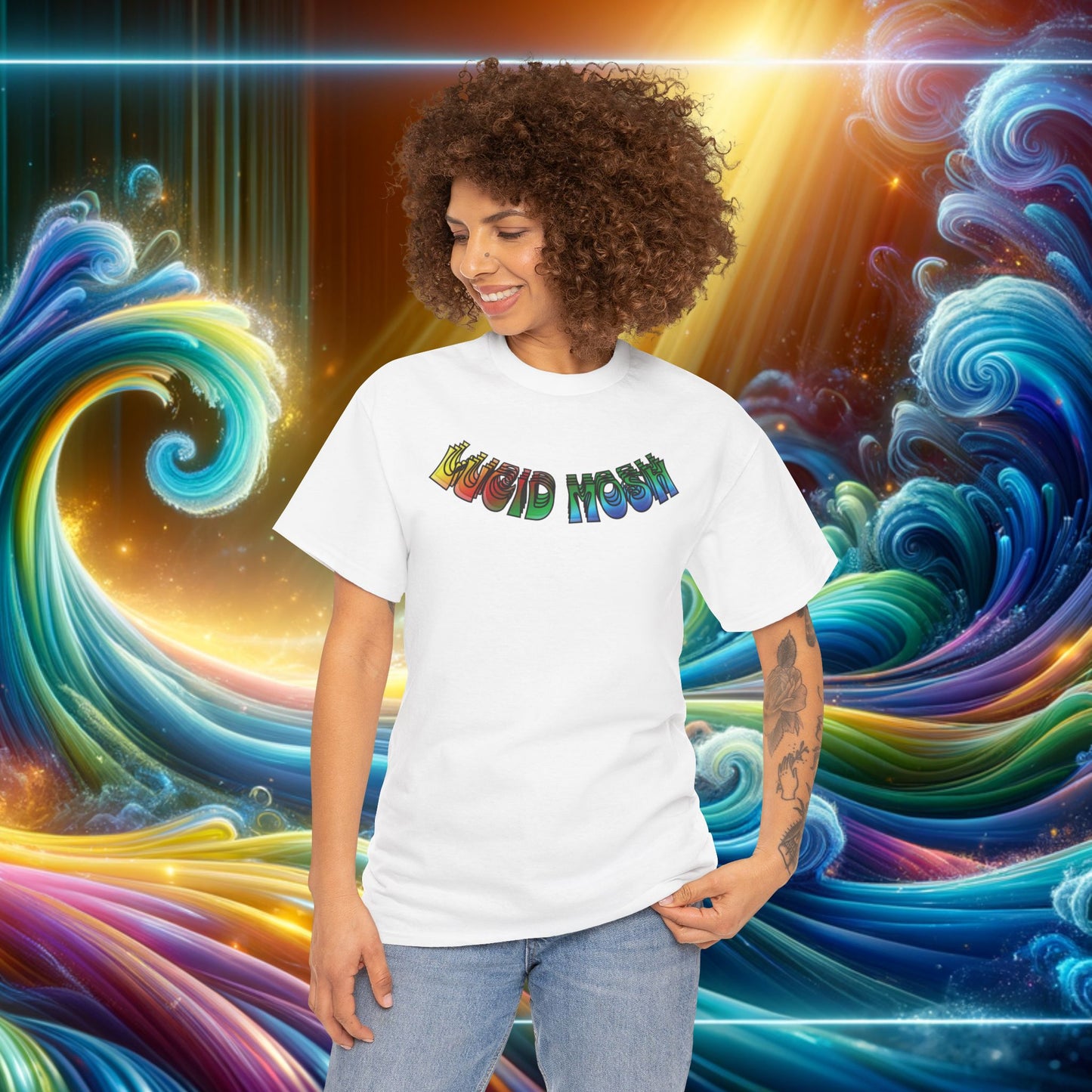 T-Shirt - Retro Wave fever Graphic Tee