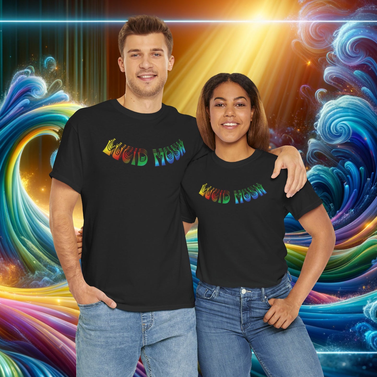 T-Shirt - Retro Wave fever Graphic Tee