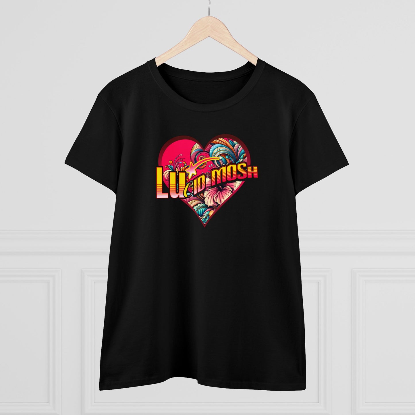 LUCID MOSh The Inner Love Women's Tee: Embrace Your Inner Beauty