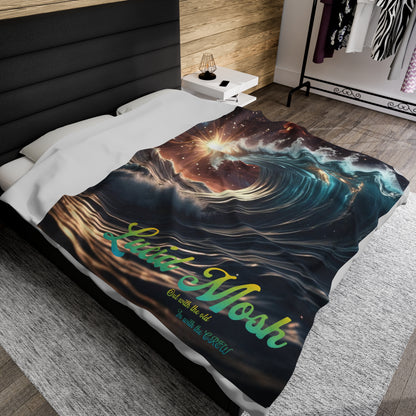 Wave Adventure Silky Soft Blanket by LUCID MOSh