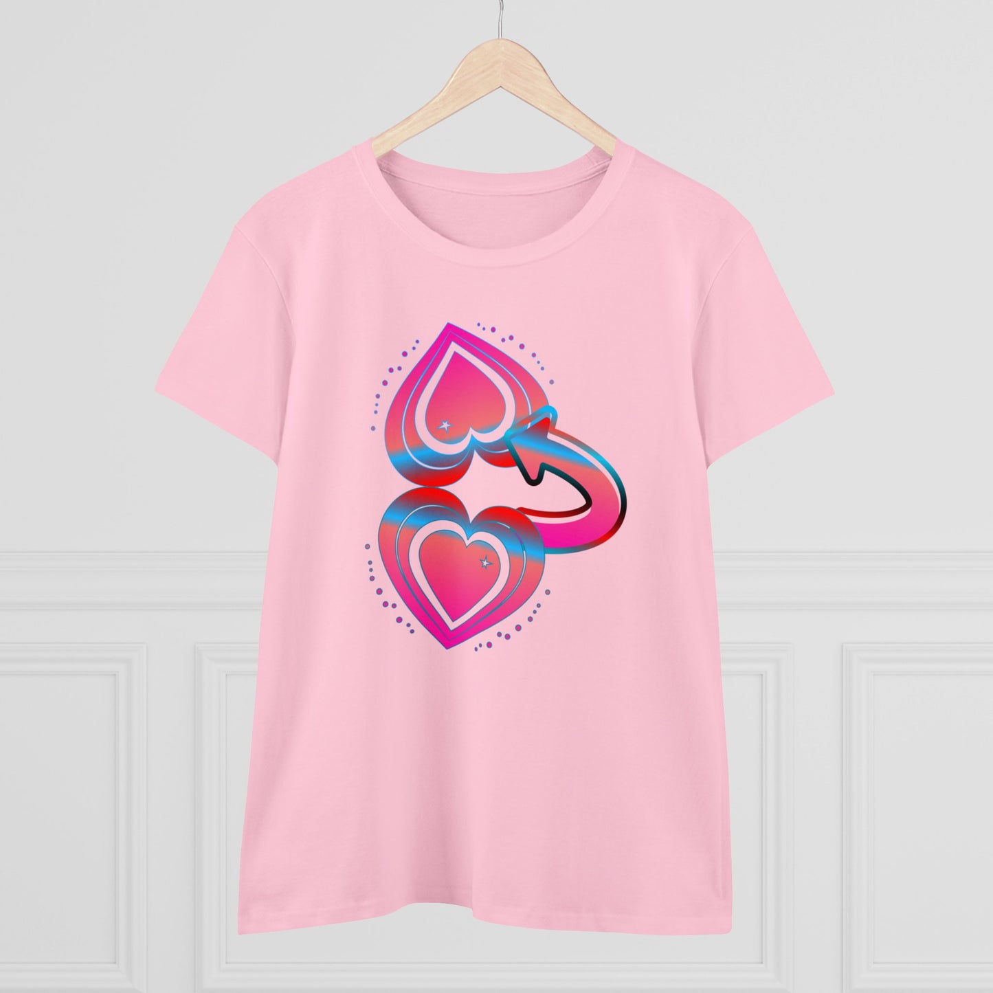 BTLmaui Logo Design Women's Cotton Tee: A Comfortable And Stylish Surf T-Shirt for the Ladies