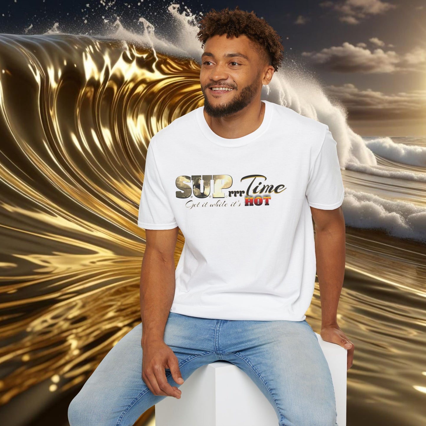 🔥 SUPrrrTime Soft Style T-Shirt: Get It While It's Hot!🔥