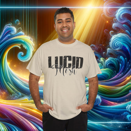 LUCID MOSh, STOMP Unisex Durable Comfy Cotton Tee