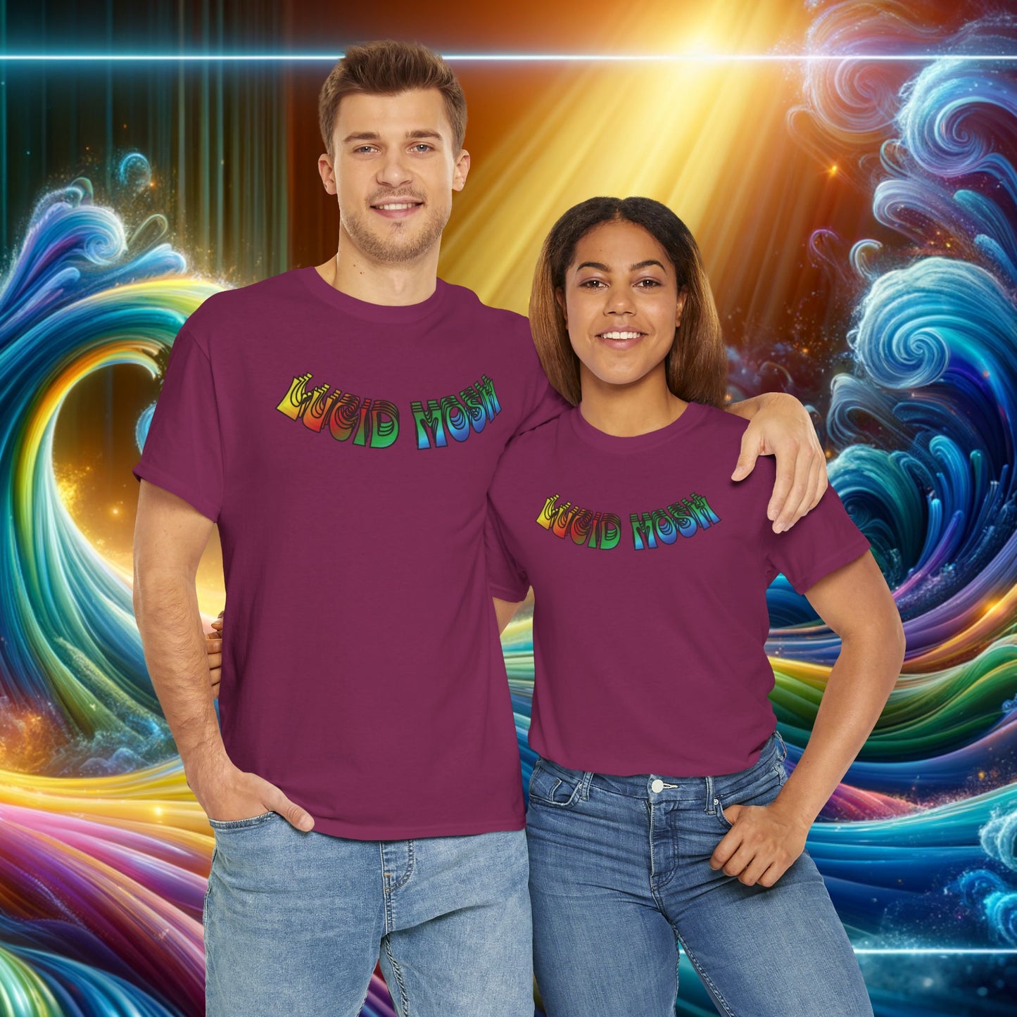 T-Shirt - Retro Wave fever Graphic Tee