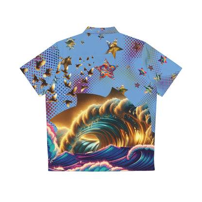 LUCID MOSh, Sunrise Wave Lux Aloha Shirt