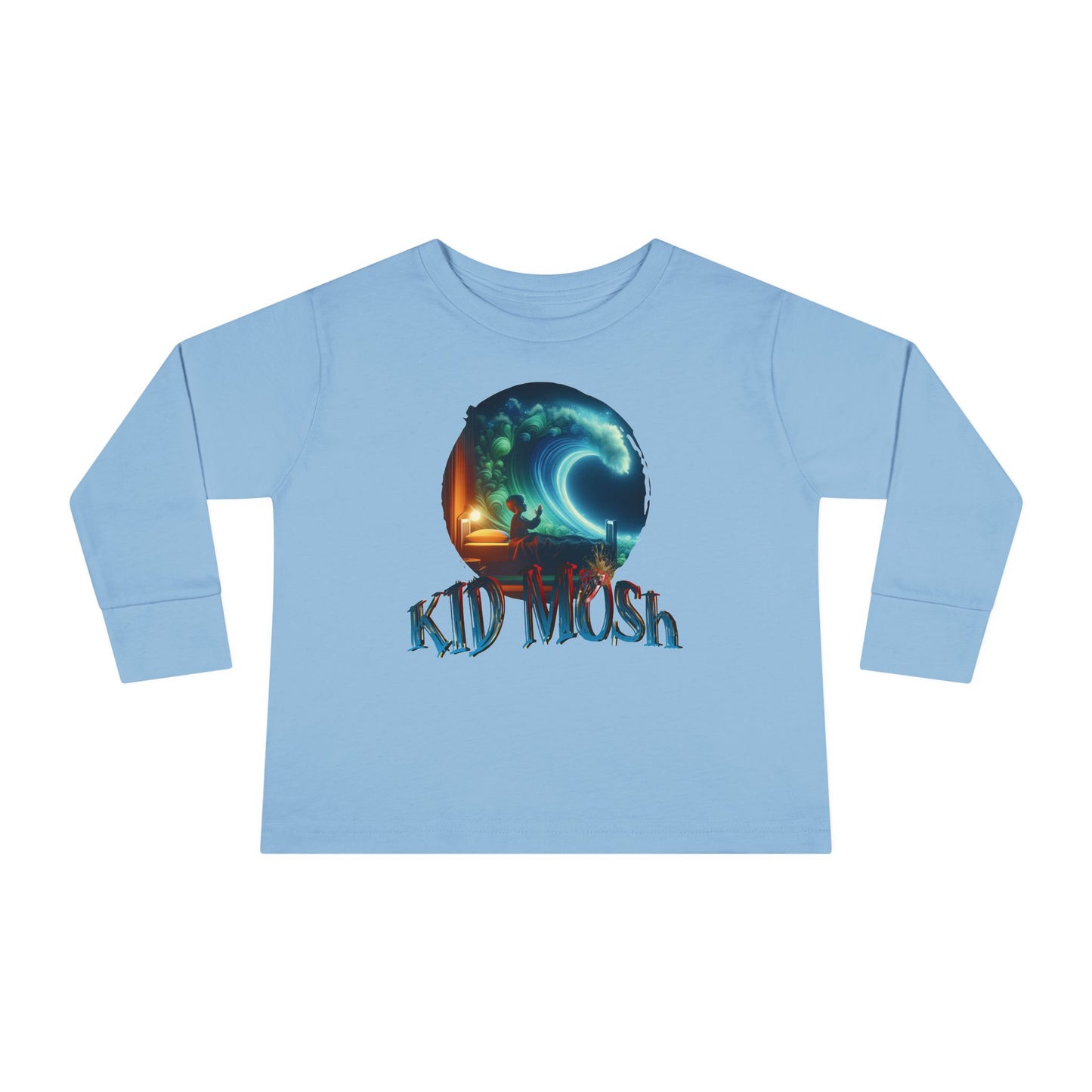 Share the Surf Stoked: Pray For Surf, Toddler Long Sleeve by LUCID MOSh