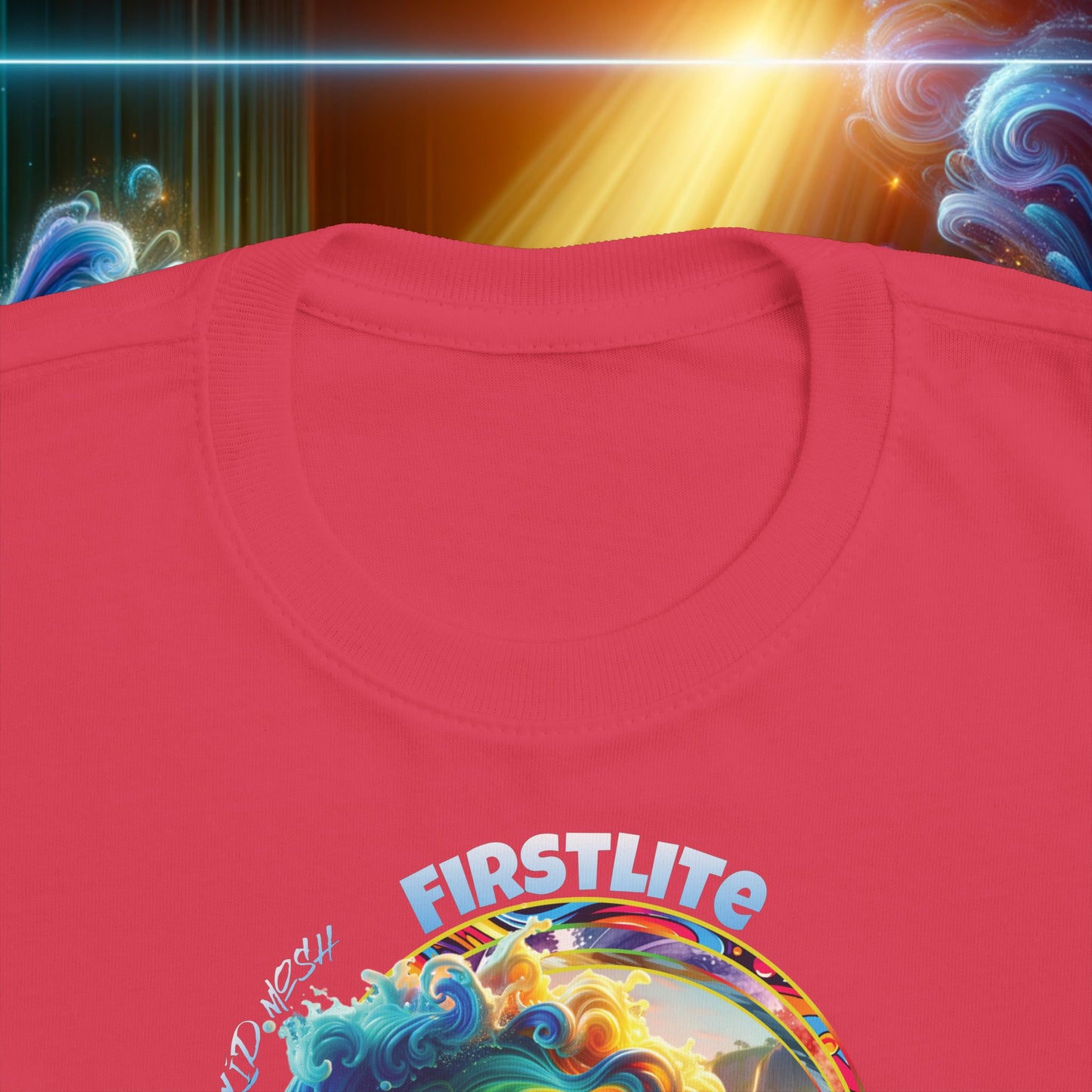 A Fine Tee for a Little Surfers: "Firstlite Fortrites" KIDS MOSh, LUCID MOSh