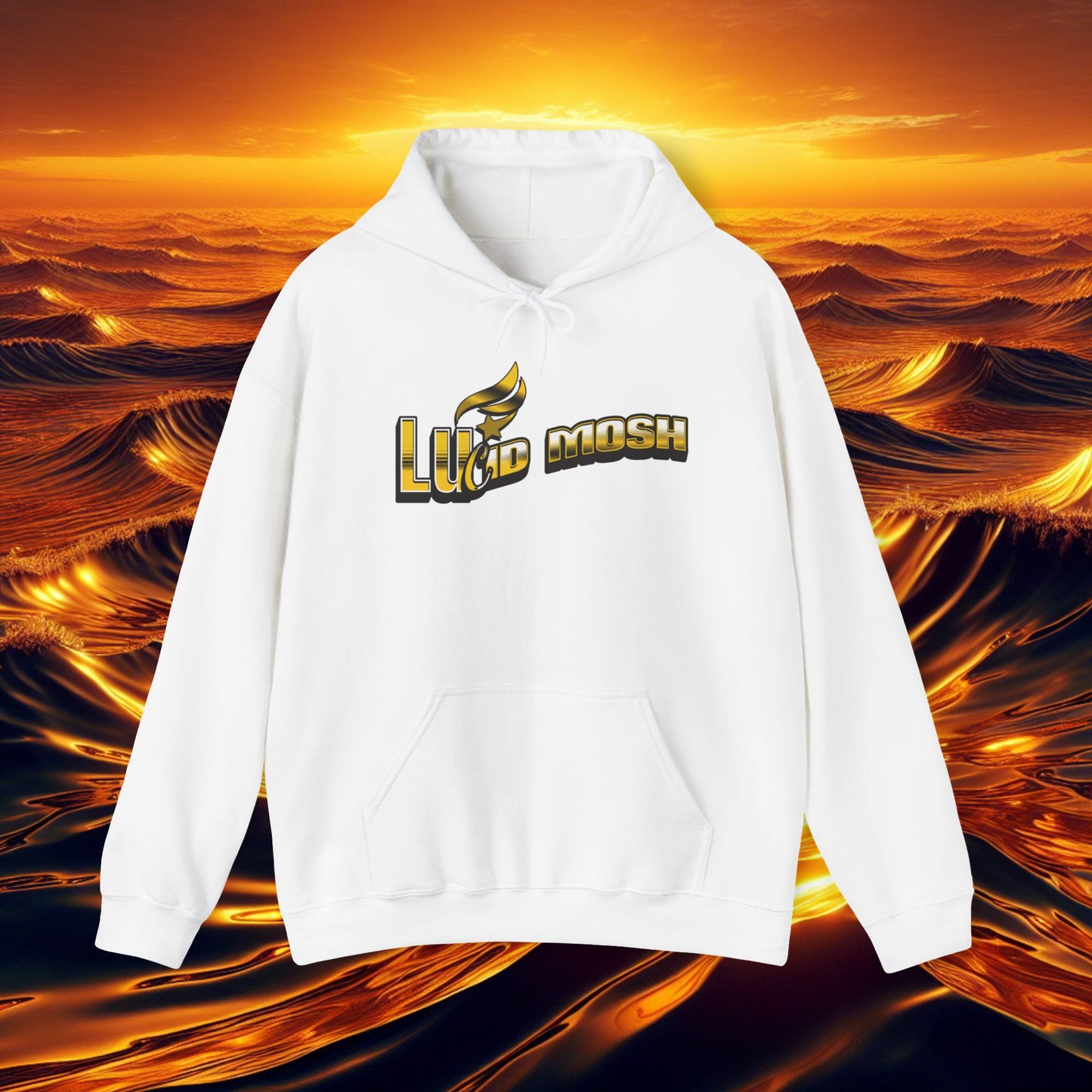 Gold Logo, LUCID MOSh Hoodie