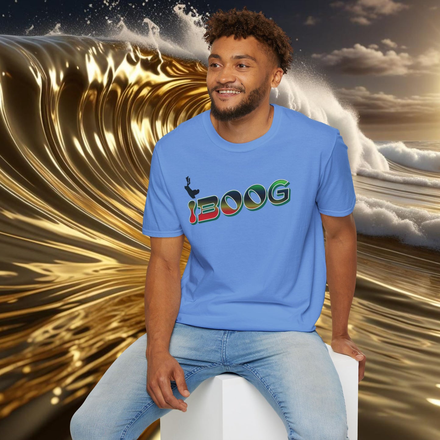 Unisex T-Shirt iBOOG Foam Free Invert Design