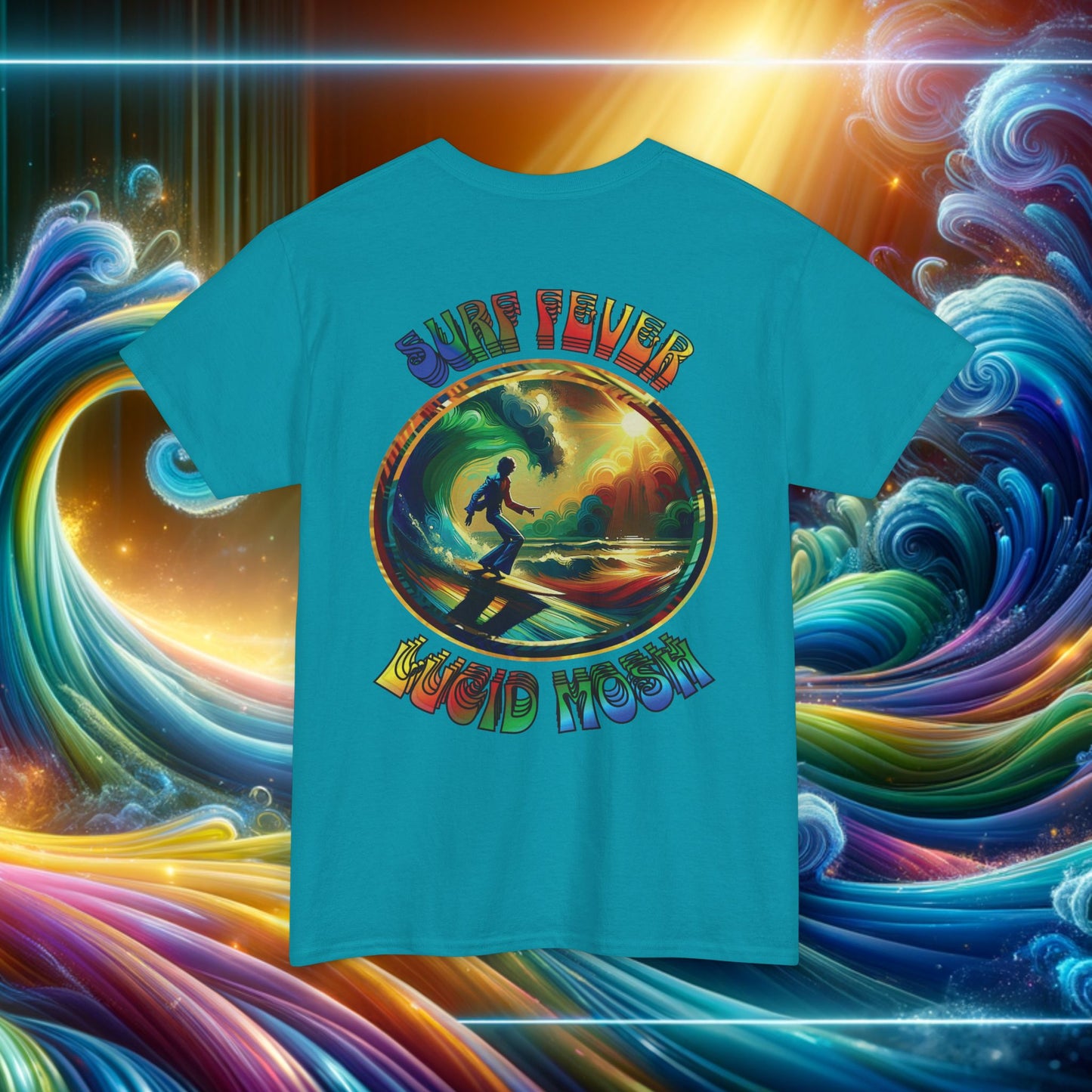 T-Shirt - Retro Wave fever Graphic Tee