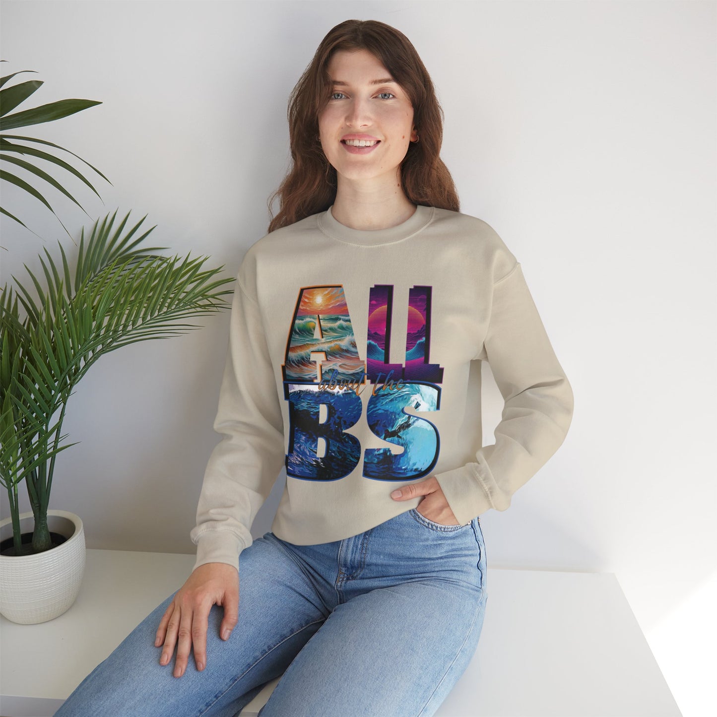 All About the BS Crewneck Sweatshirt