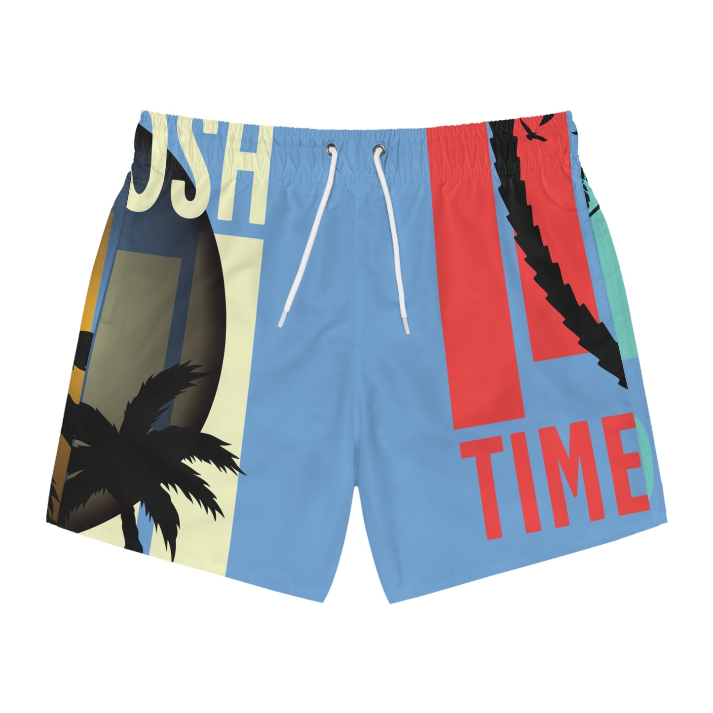 Casual Shorts- LUCID MOSh "Time to Surf"