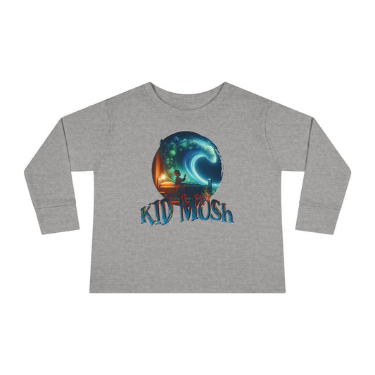 Share the Surf Stoked: Pray For Surf, Toddler Long Sleeve by LUCID MOSh