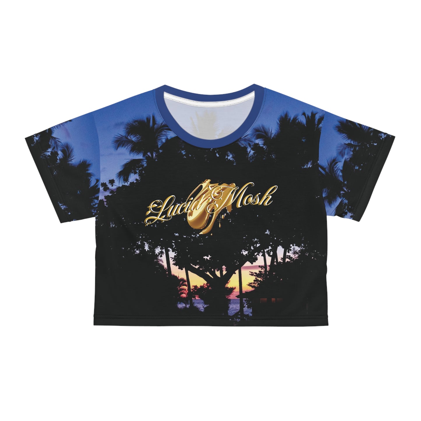 Sunset Crop Tee