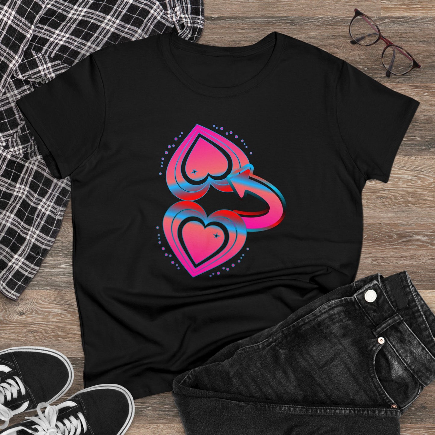 BTLmaui Logo Design Women's Cotton Tee: A Comfortable And Stylish Surf T-Shirt for the Ladies