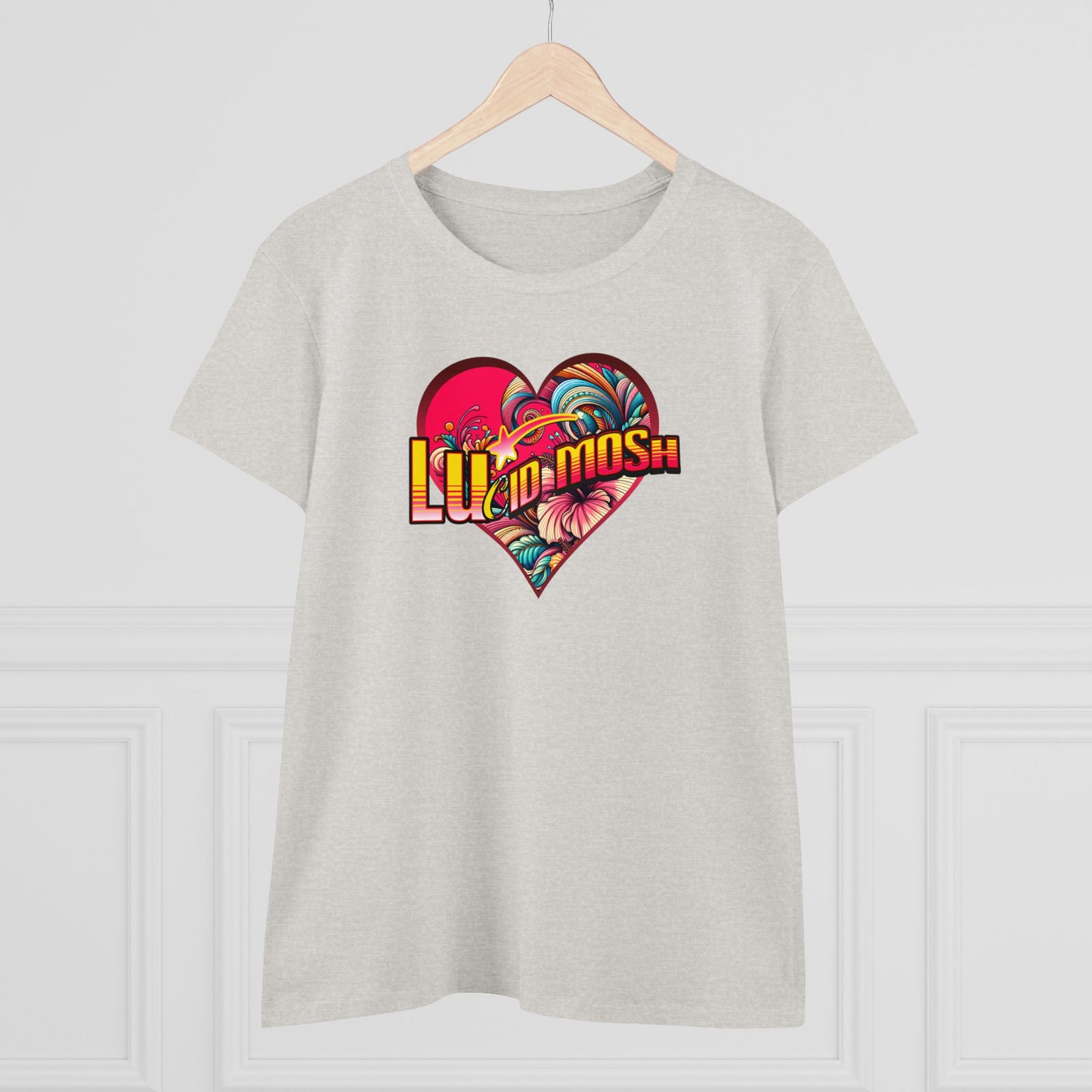 LUCID MOSh The Inner Love Women's Tee: Embrace Your Inner Beauty