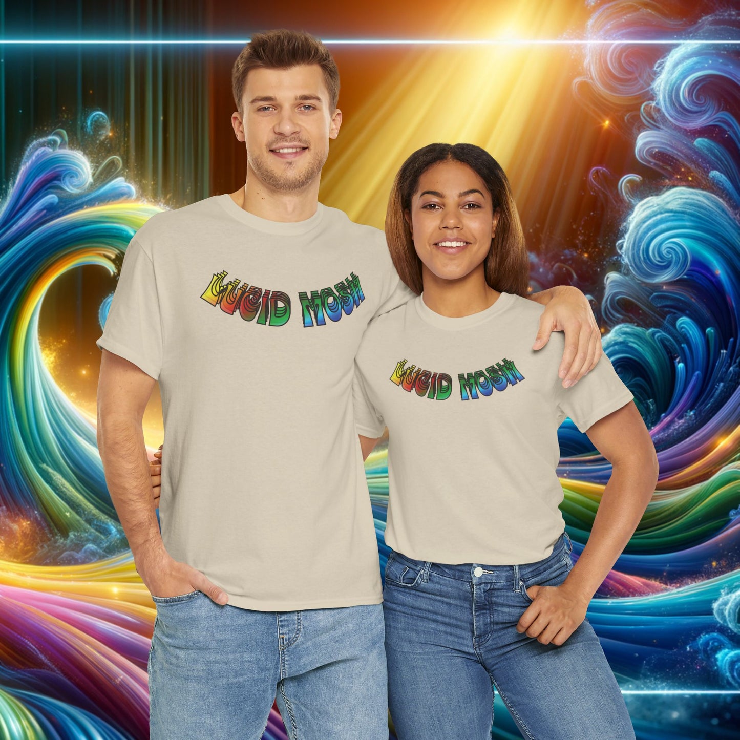 T-Shirt - Retro Wave fever Graphic Tee