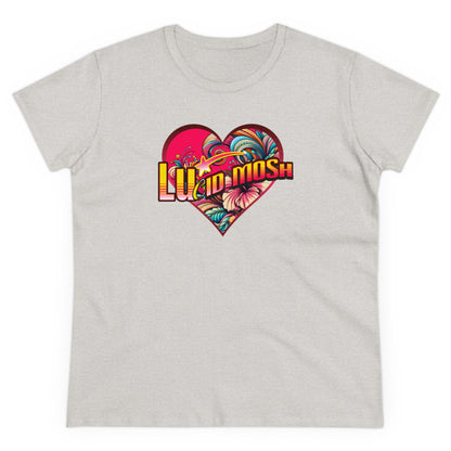 LUCID MOSh The Inner Love Women's Tee: Embrace Your Inner Beauty