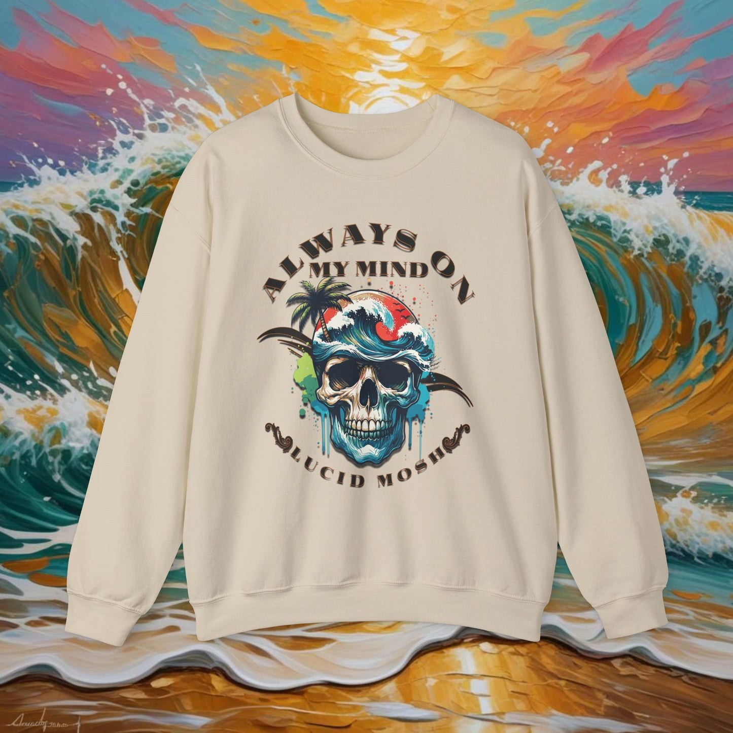 "Always On My Mind" LUCID MOSh Crewneck Sweatshirt