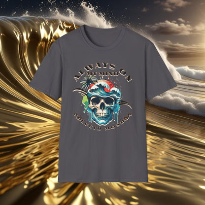 Always On My Mind, Surf T-Shirt by LUCID MOSH