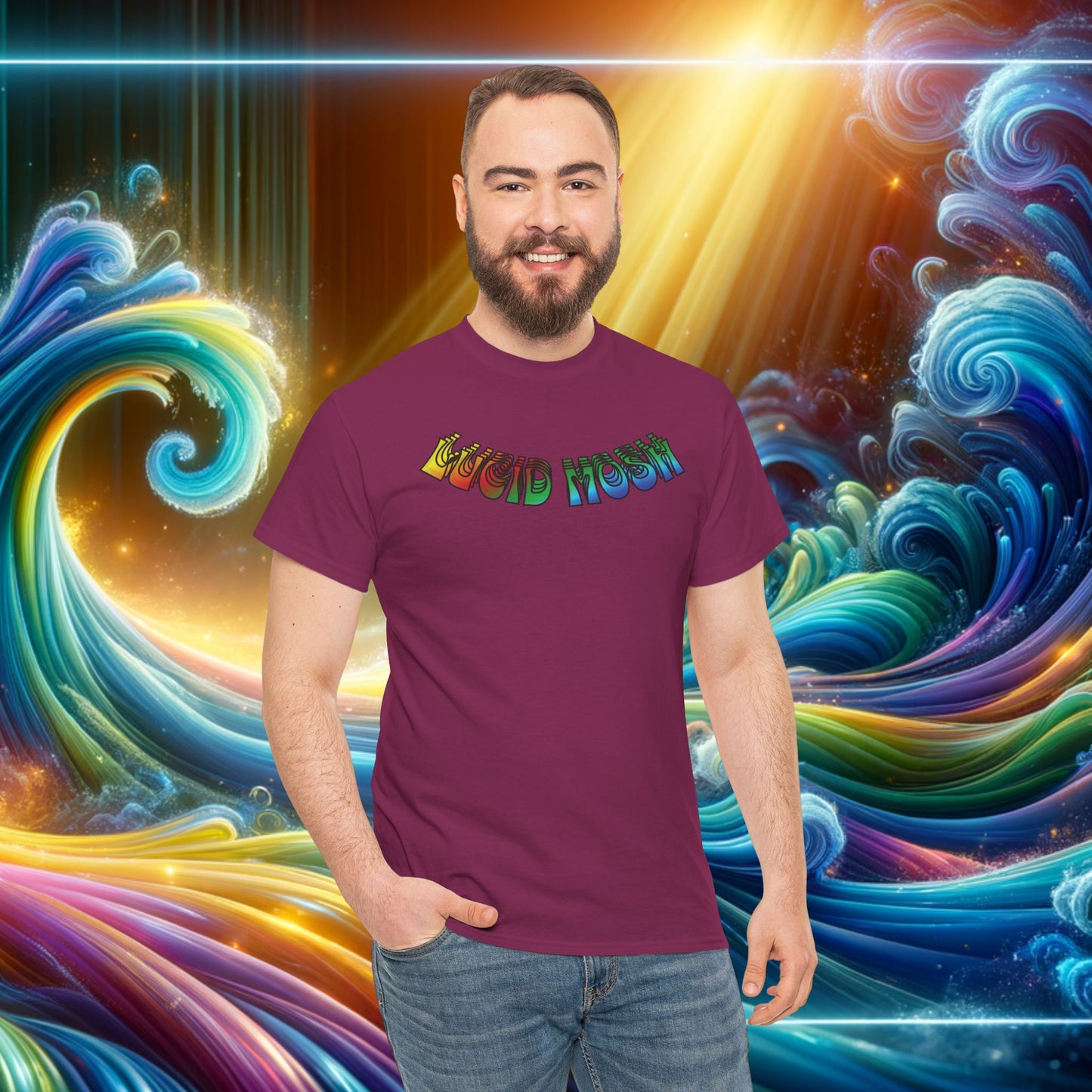 T-Shirt - Retro Wave fever Graphic Tee