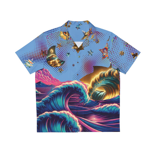 LUCID MOSh, Sunrise Wave Lux Aloha Shirt