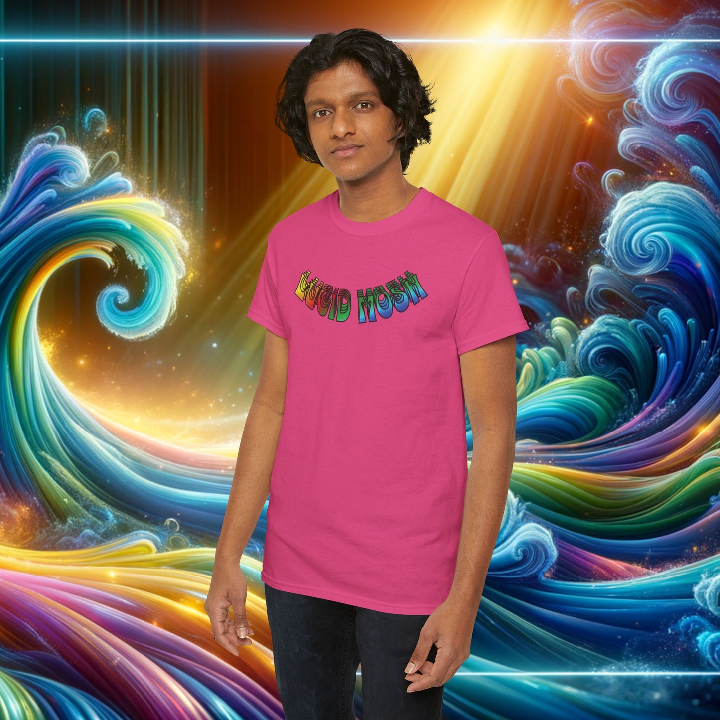 T-Shirt - Retro Wave fever Graphic Tee