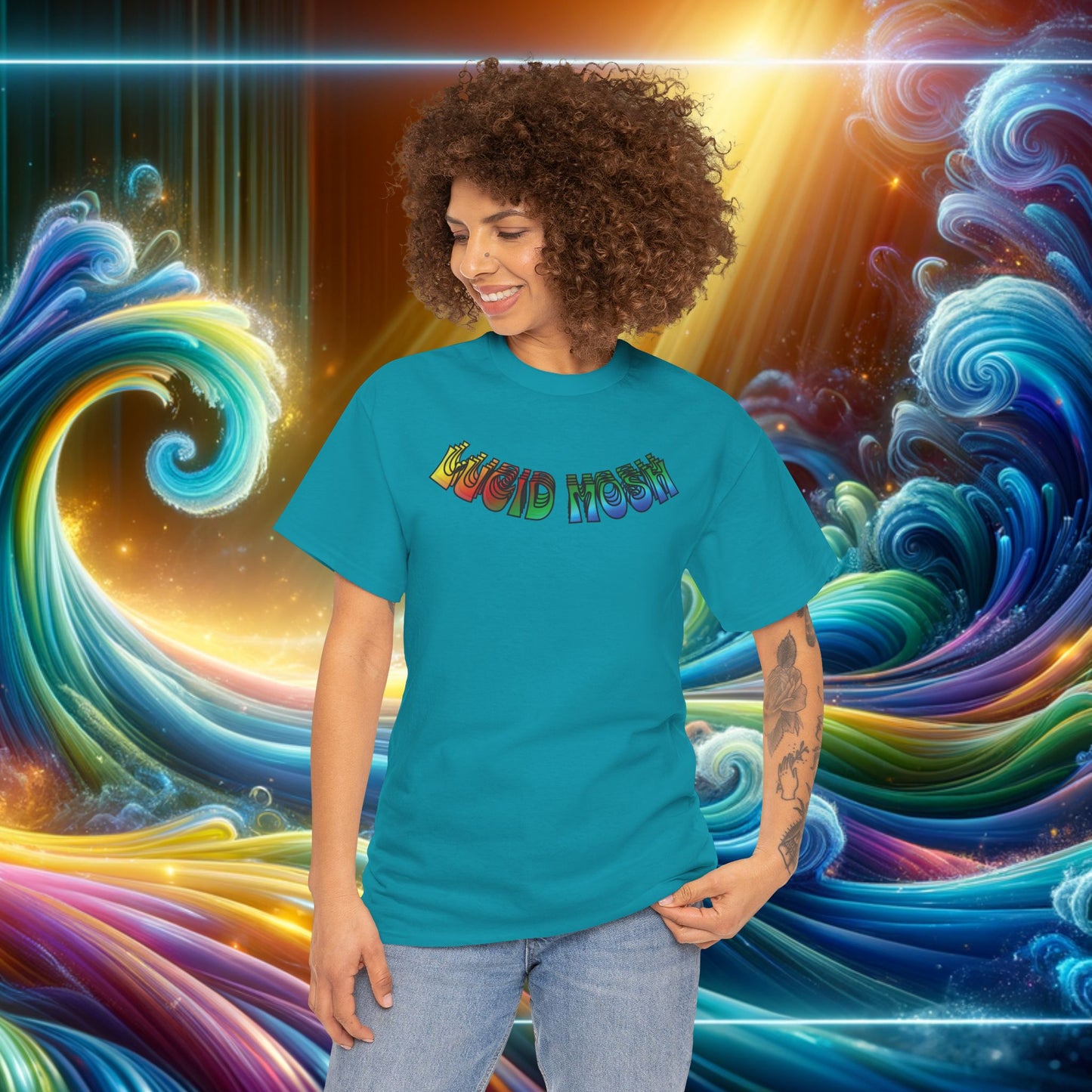 T-Shirt - Retro Wave fever Graphic Tee