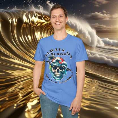 Always On My Mind, Surf T-Shirt by LUCID MOSH