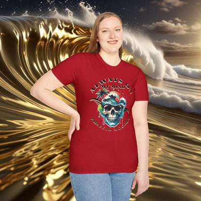 Always On My Mind, Surf T-Shirt by LUCID MOSH