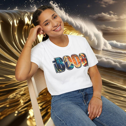 iBOOG Bodyboard Design Logo Soft Style Tee: Soft Stylish and Comfort All in One