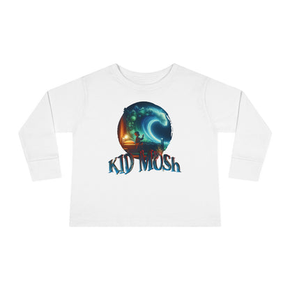 Share the Surf Stoked: Pray For Surf, Toddler Long Sleeve by LUCID MOSh