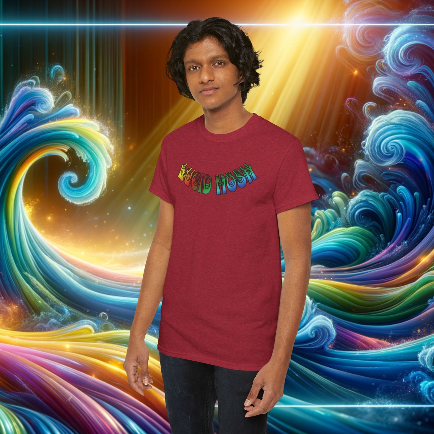 T-Shirt - Retro Wave fever Graphic Tee