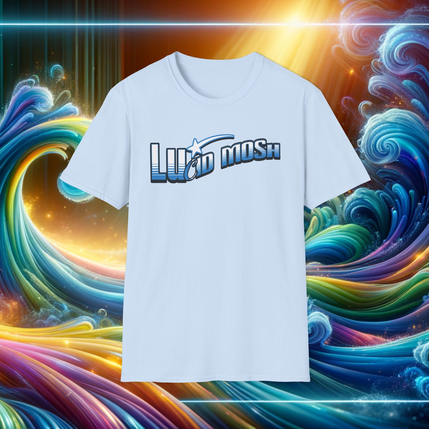 LUCID MOSh Soft Casual Surf Branded T-Shirt